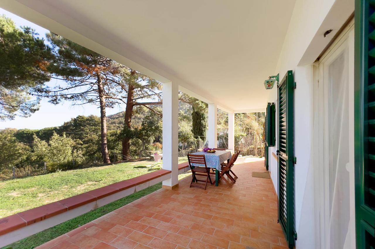 Villa Caterina Quiete E Mare-Goelba SantʼAndrea Buitenkant foto