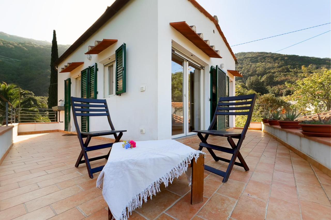 Villa Caterina Quiete E Mare-Goelba SantʼAndrea Buitenkant foto