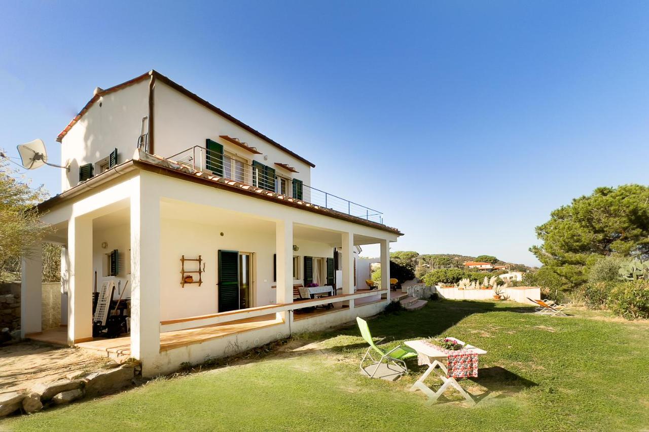 Villa Caterina Quiete E Mare-Goelba SantʼAndrea Buitenkant foto