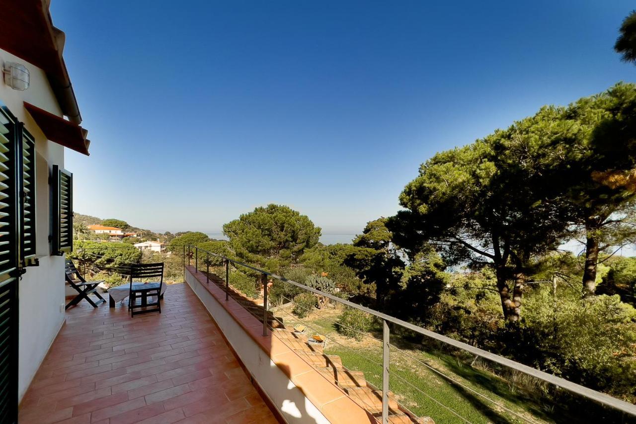 Villa Caterina Quiete E Mare-Goelba SantʼAndrea Buitenkant foto