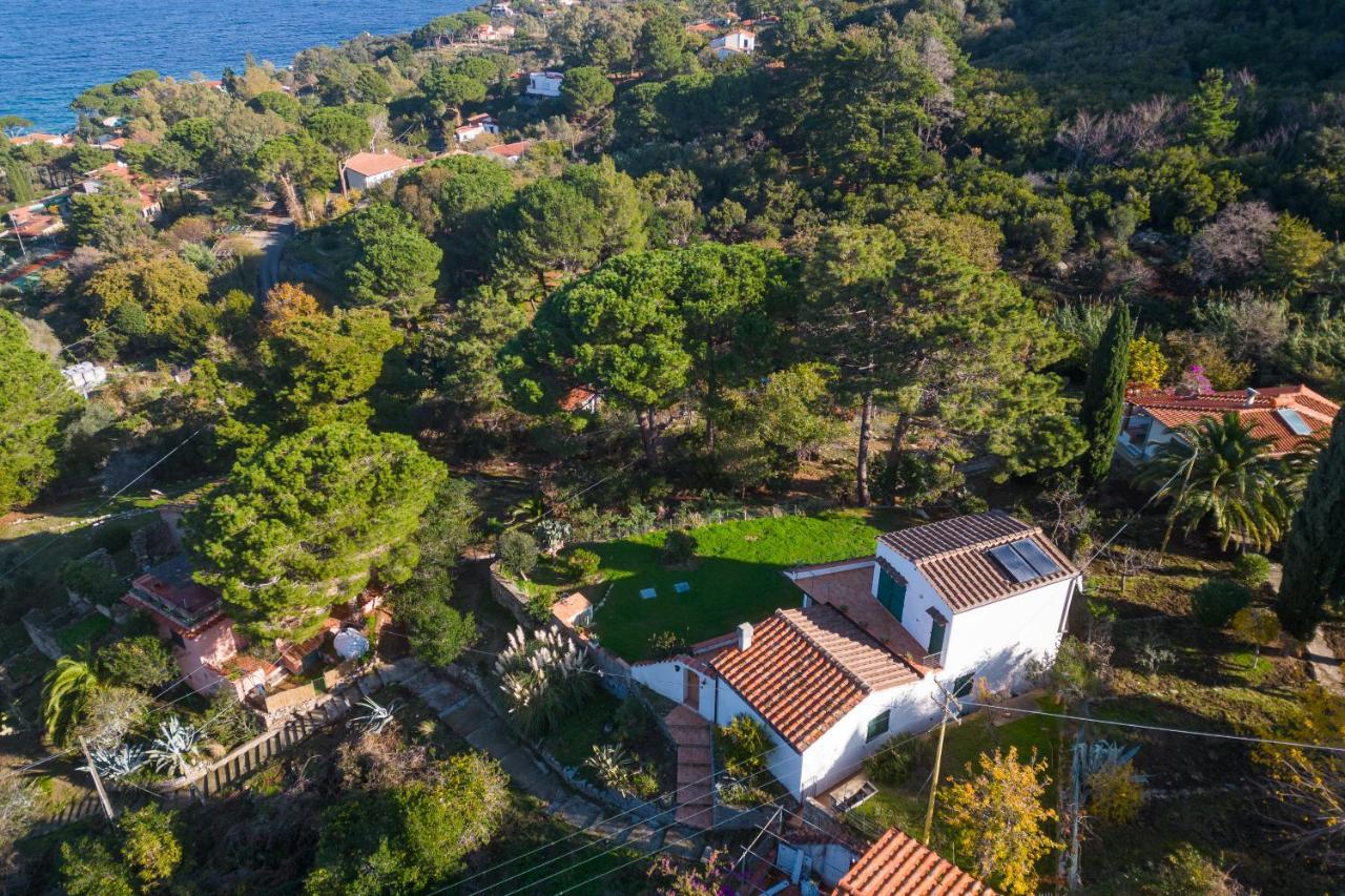 Villa Caterina Quiete E Mare-Goelba SantʼAndrea Buitenkant foto